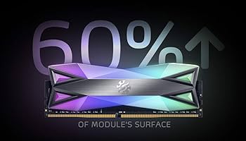 XPG DDR4 D60G RGB 32GB (2x16GB) 3600MHz PC4-28800 CL18-22-22